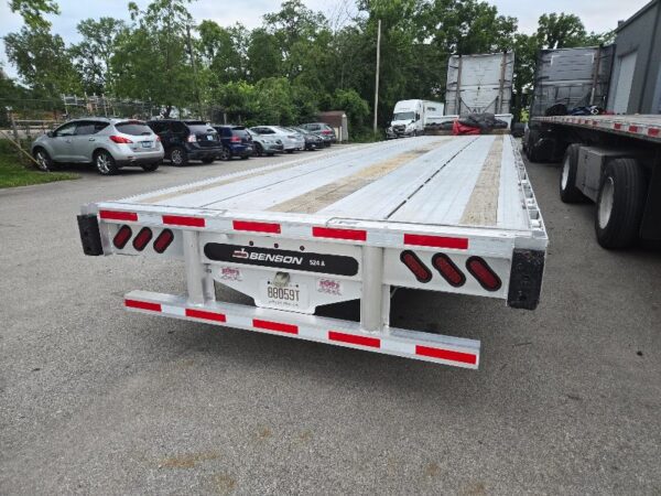 2018 BENSON STEP DECK TRAILER 22.5″