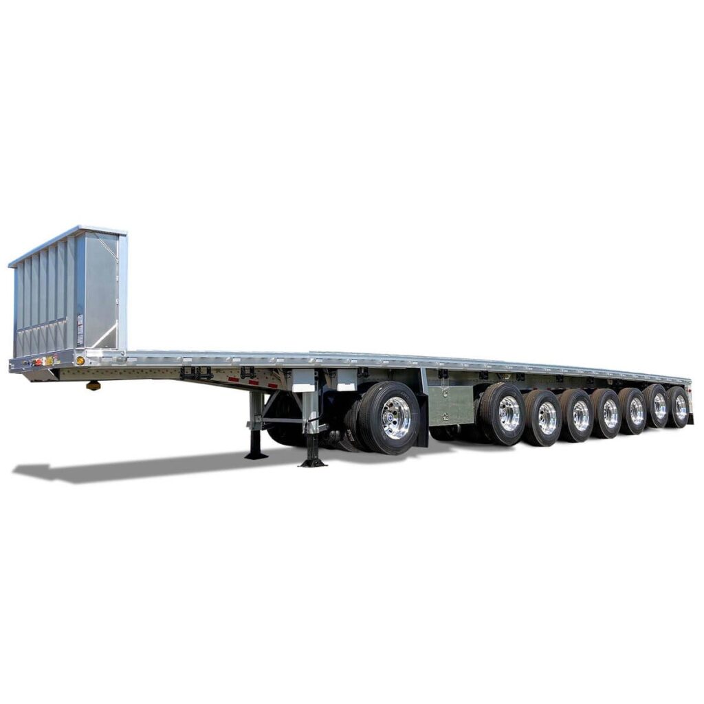 Reitnouer Multi-axle Trailer on white bacgroubnd
