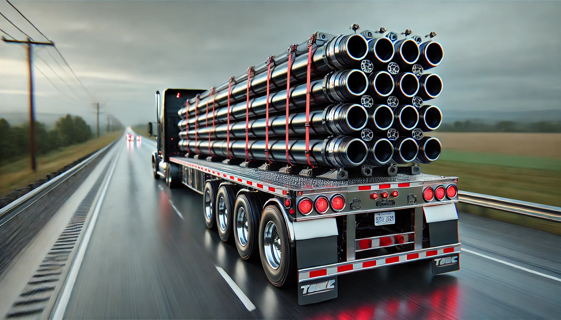How Should You Transport a Load on a Flatbed Trailer?