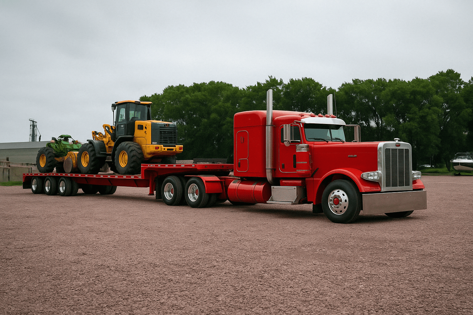 What Is a Step Deck Trailer? [With Diagrams & Use Cases]