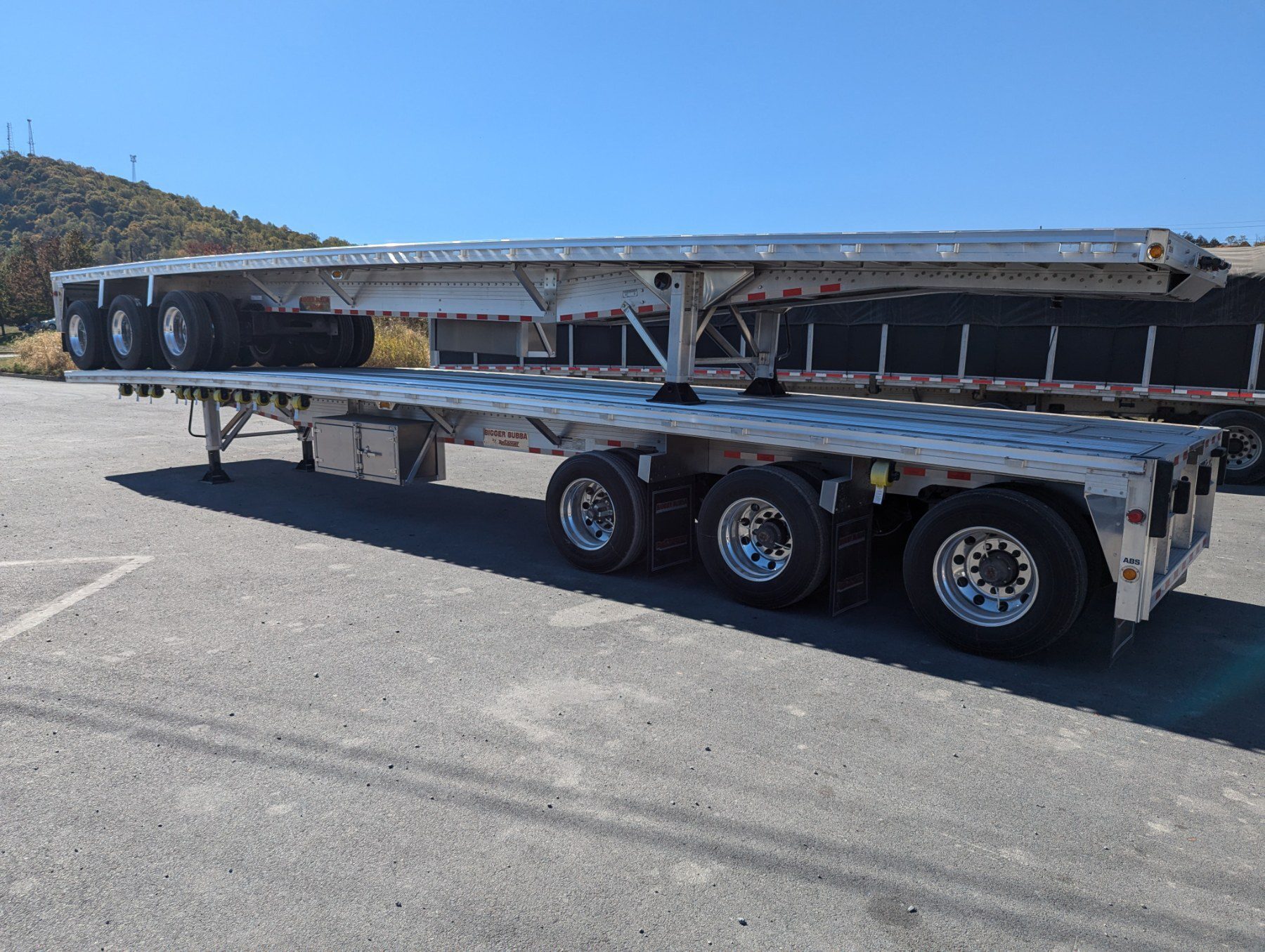 Bigger Bubba 3 Axle flatbed trailer
