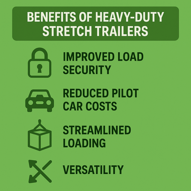 Complete Guide to Heavy-Duty Extendable Gooseneck Trailers Benefits of Heavy-Duty Stretch Trailers
