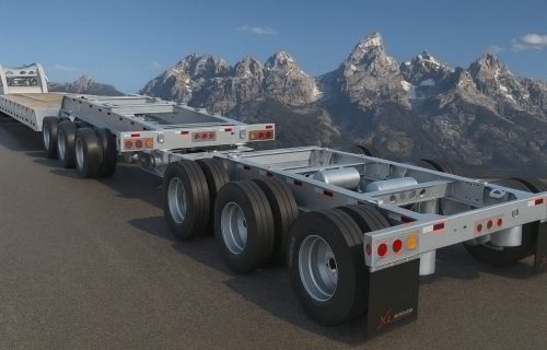Heavy-Duty Extendable Gooseneck Trailer